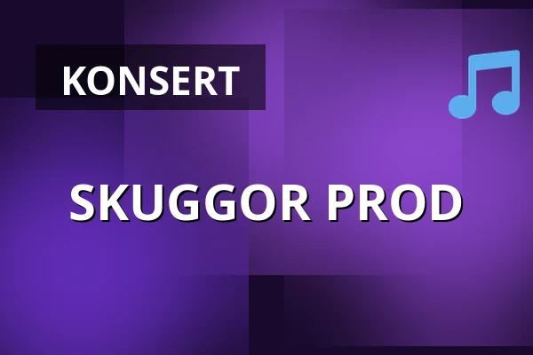 SKUGGOR PROD — Konsertsalen i Spira, Jönköping
