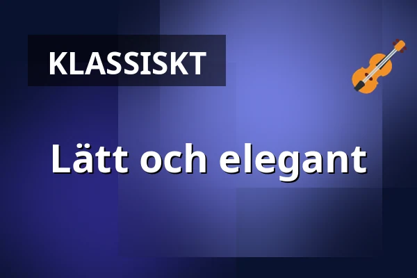 Lätt och elegant — Elimkyrkan, Örnsköldsvik