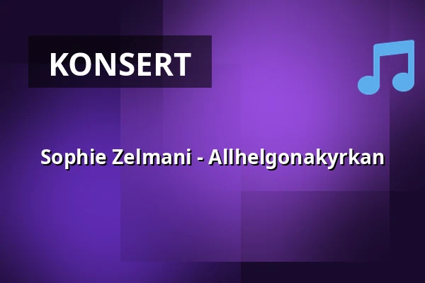 Sophie Zelmani - Allhelgonakyrkan — Allhelgonakyrkan, Stockholm