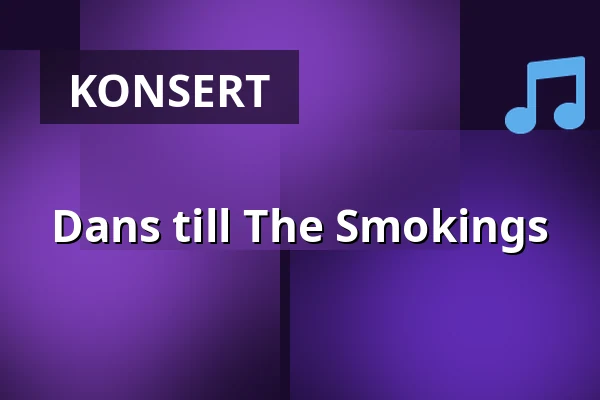 Dans till The Smokings — Regnbågen, Örebro
