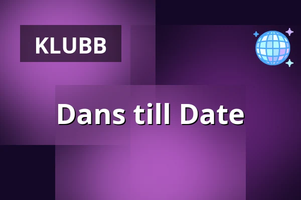 Dans till Date — Regnbågen, Örebro