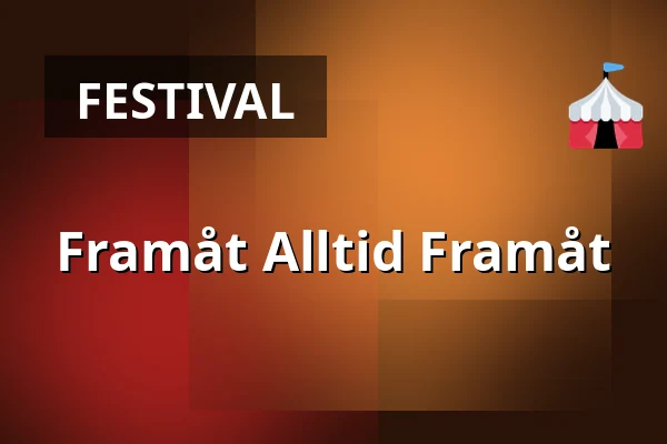 Framåt Alltid Framåt — Vävenscenen, Umeå