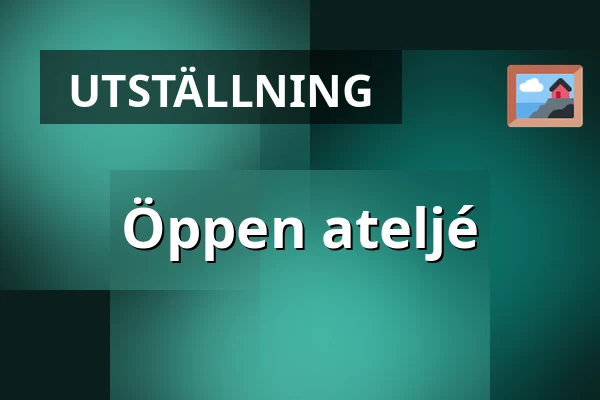 Öppen ateljé — ABF-huset, Sveavägen 41, Stockholm
