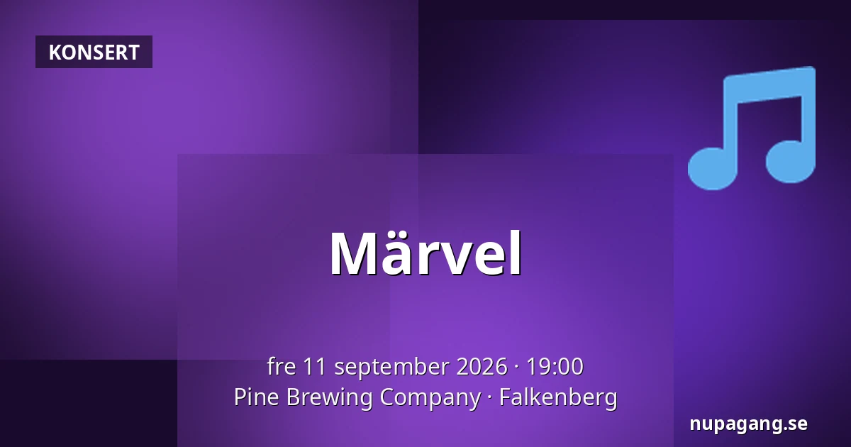Märvel — Pine Brewing Company, Falkenberg