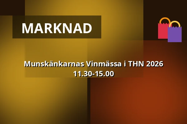 Munskänkarnas Vinmässa i THN 2026 11.30-15.00 — NOVA Arena, Trollhättan