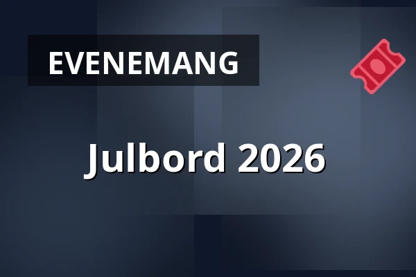 Julbord 2026 — Slagthuset - Restaurang, Malmö