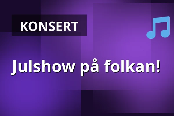 Julshow på folkan! — Parken Zoo, Eskilstuna