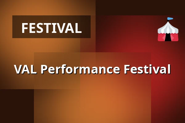 VAL Performance Festival — Kulturpontonen i Liljeholmshamnen, Stockholm