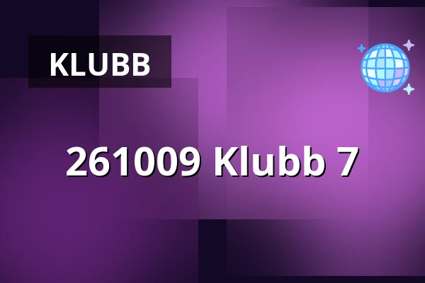 261009 Klubb 7 — Stallet - Världens Musik, Stockholm