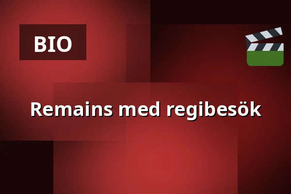 Remains med regibesök — Kino 2, Lund