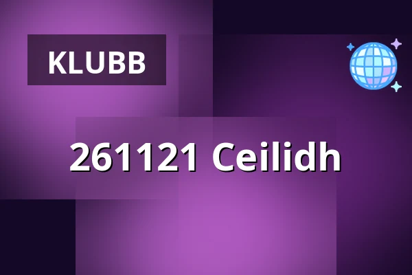 261121 Ceilidh — Stallet - Världens Musik, Stockholm