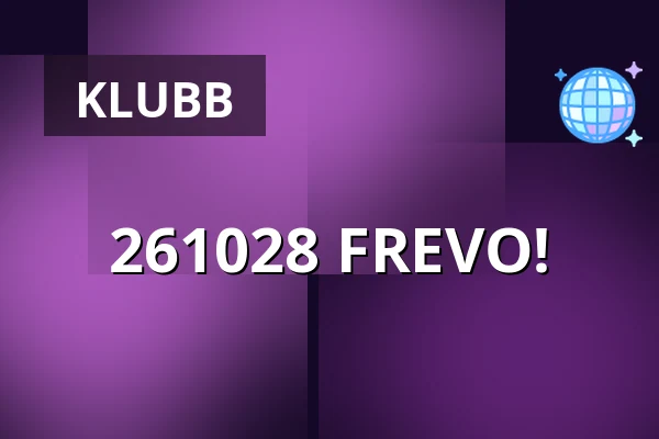 261028 FREVO! — Stallet - Världens Musik, Stockholm