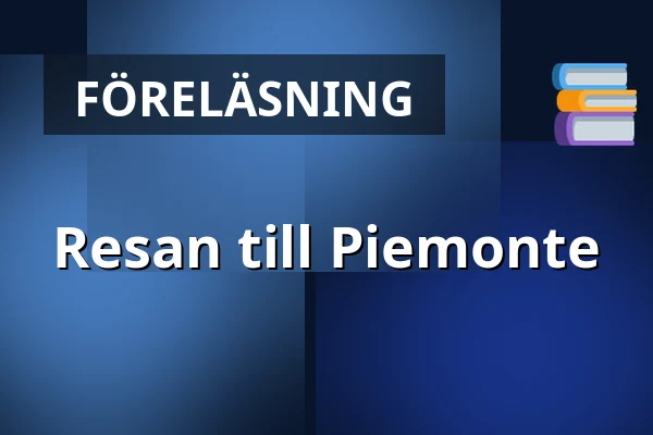 Resan till Piemonte — Salong Saga, Ystad, Ystad