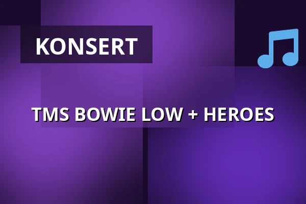 TMS BOWIE LOW + HEROES — Musikhuset Scenen Uppe, Gävle